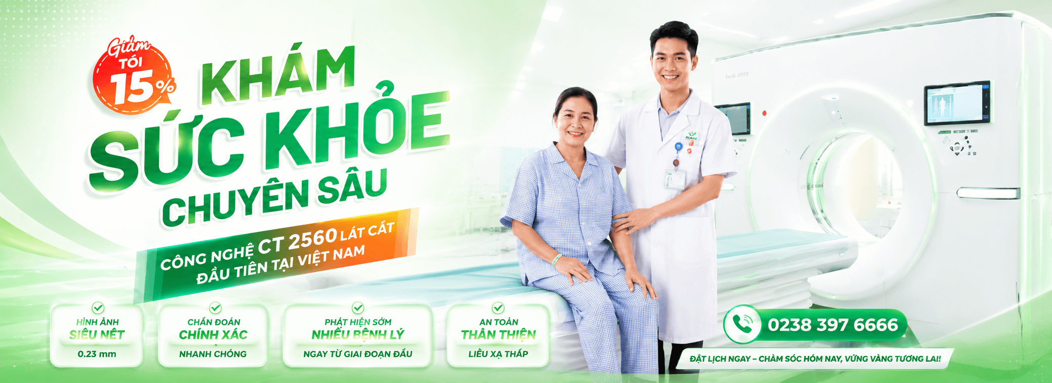 Khám sức khoẻ chuyên sâu - Công nghệ CT 2560 lát cắt đầu tiên tại Việt Nam